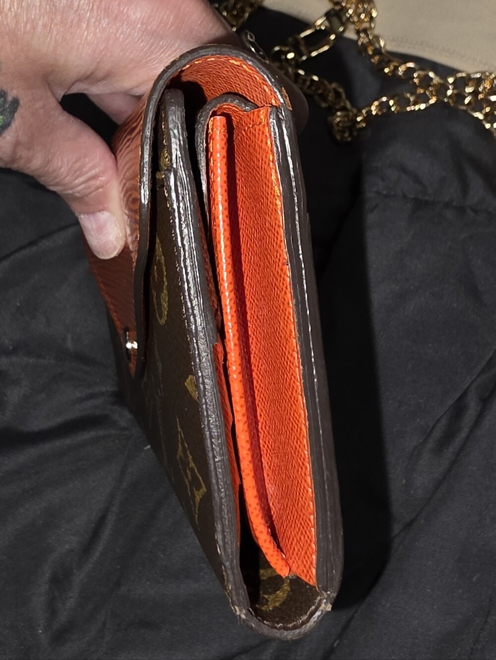 AUTH Louis Vuitton Marie-Lou Long Wallet - Picture 11 of 14